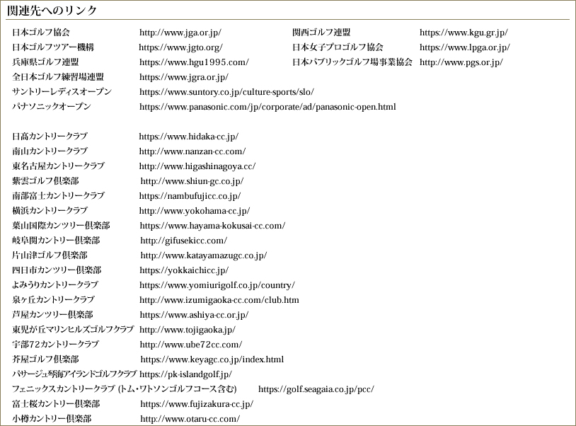 関連先へのリンク